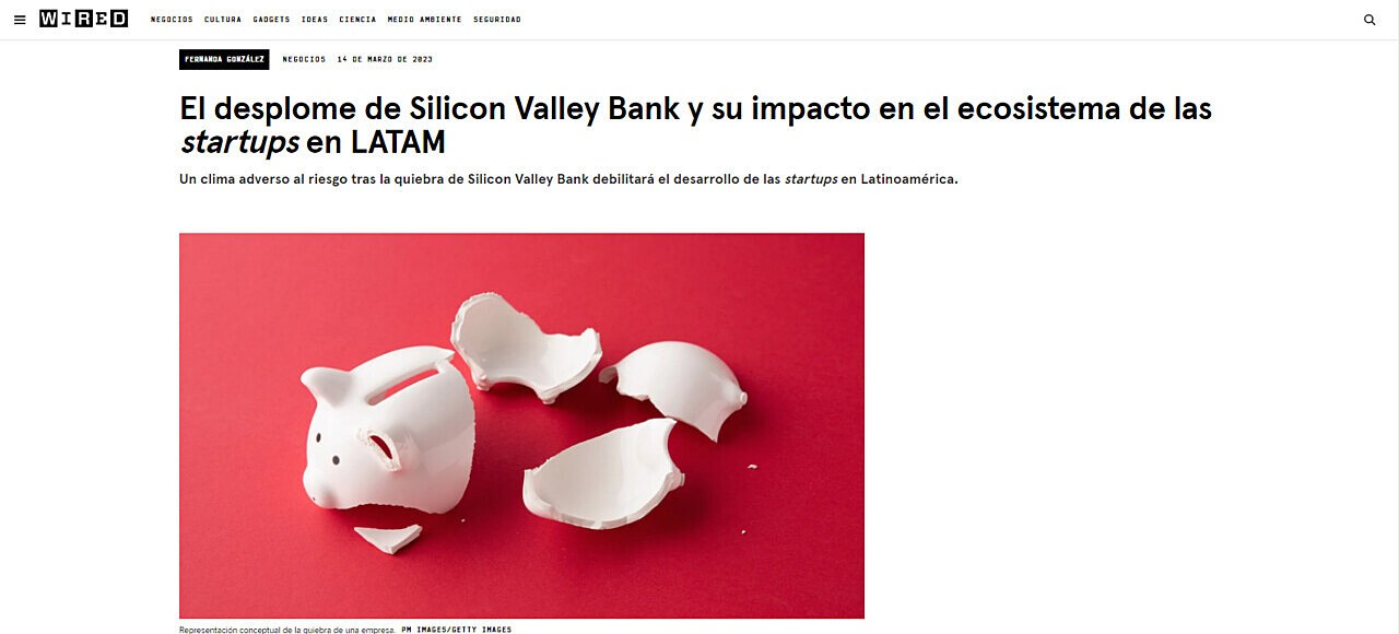 El desplome de Silicon Valley Bank y su impacto en el ecosistema de las startups en LATAM